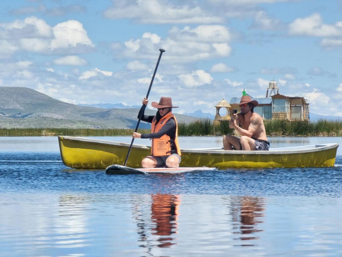 Uros Kay Pacha Lodge Puno Exteriör bild