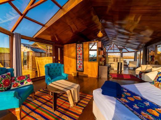 Uros Kay Pacha Lodge Puno Rum bild