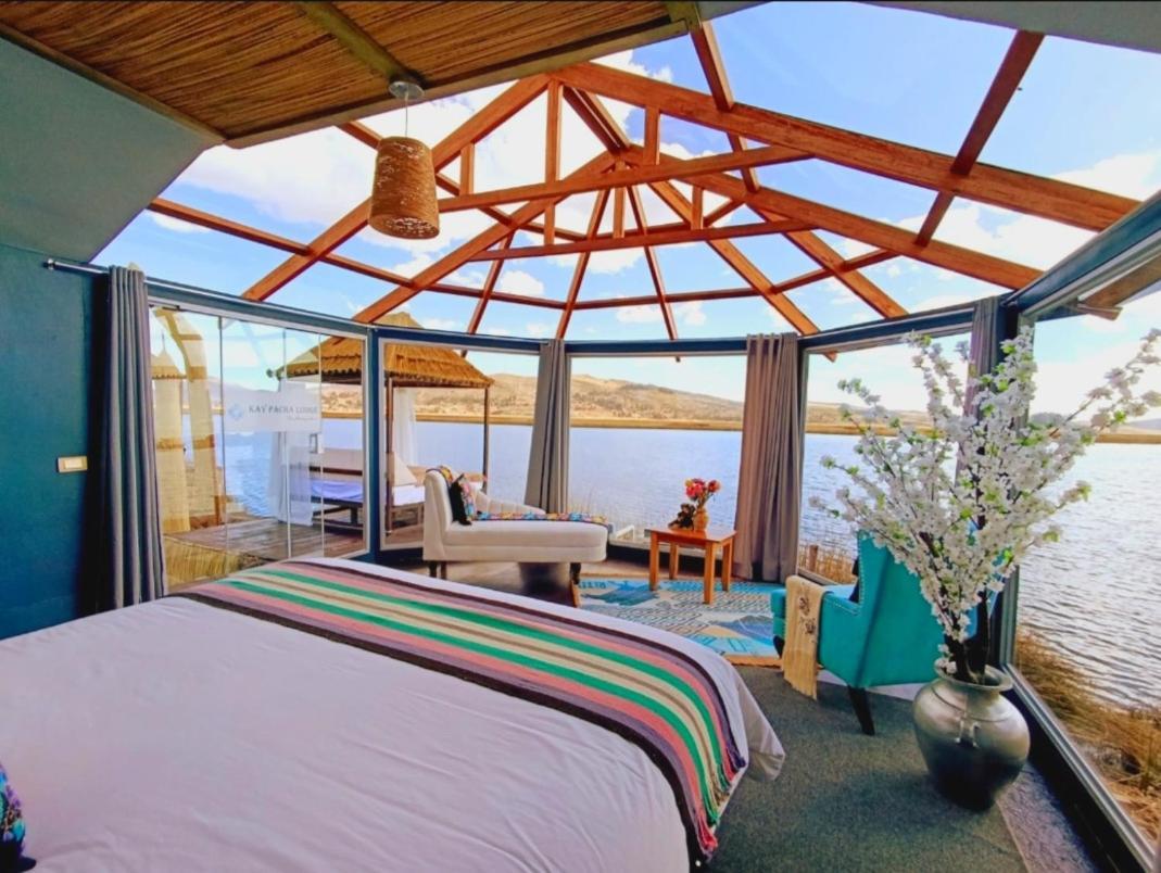 Uros Kay Pacha Lodge Puno Rum bild