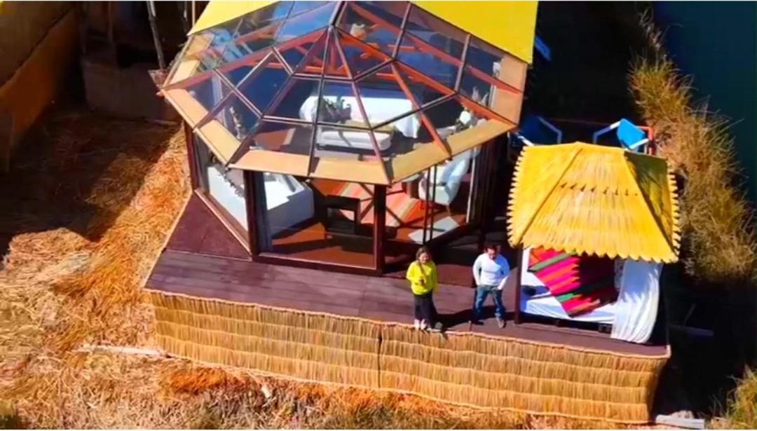 Uros Kay Pacha Lodge Puno Rum bild
