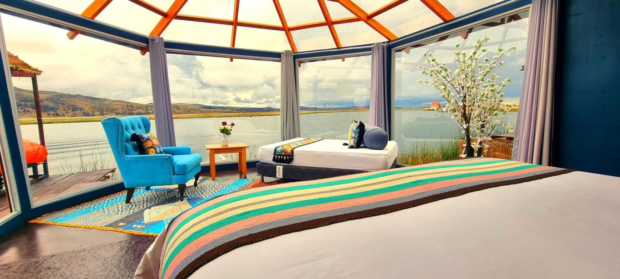 Uros Kay Pacha Lodge Puno Rum bild