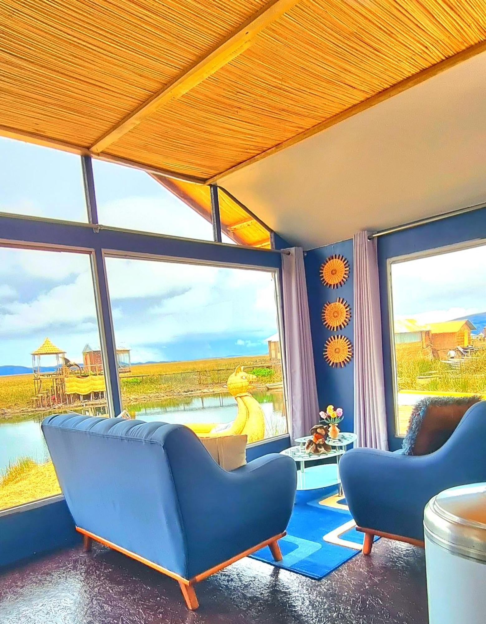 Uros Kay Pacha Lodge Puno Rum bild