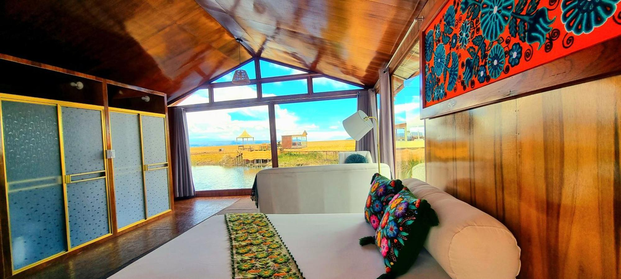 Uros Kay Pacha Lodge Puno Rum bild