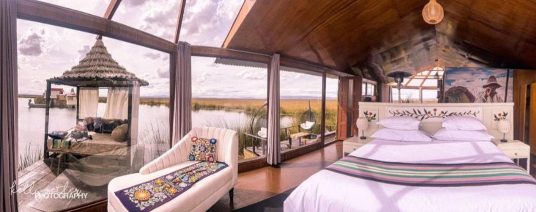 Uros Kay Pacha Lodge Puno Rum bild
