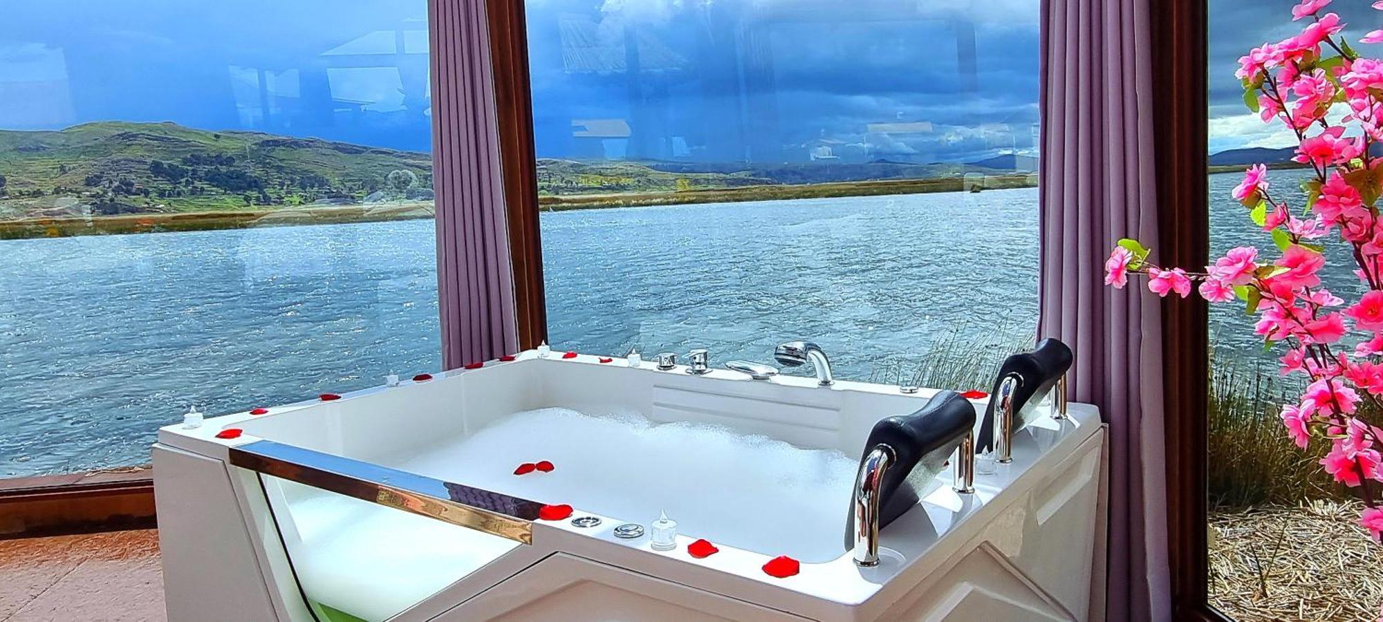 Uros Kay Pacha Lodge Puno Rum bild
